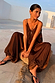 caption_Model is 5ft4” a size XS, wearing a size M