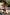 Thumbnail for Girl running on sand wearing a cream bikini with a multicoloured banana print and ruffled trim.