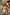Thumbnail for Girl wearing the cream Banana Jersey Cotton Dress with orange stripes and fringe hem on vacation.