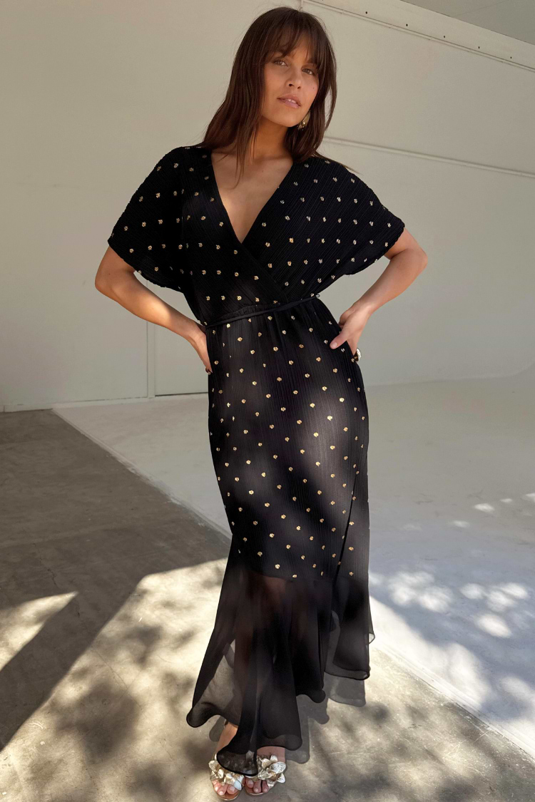 never fully dressed Black Plisse Fifi Dress | Clothing
