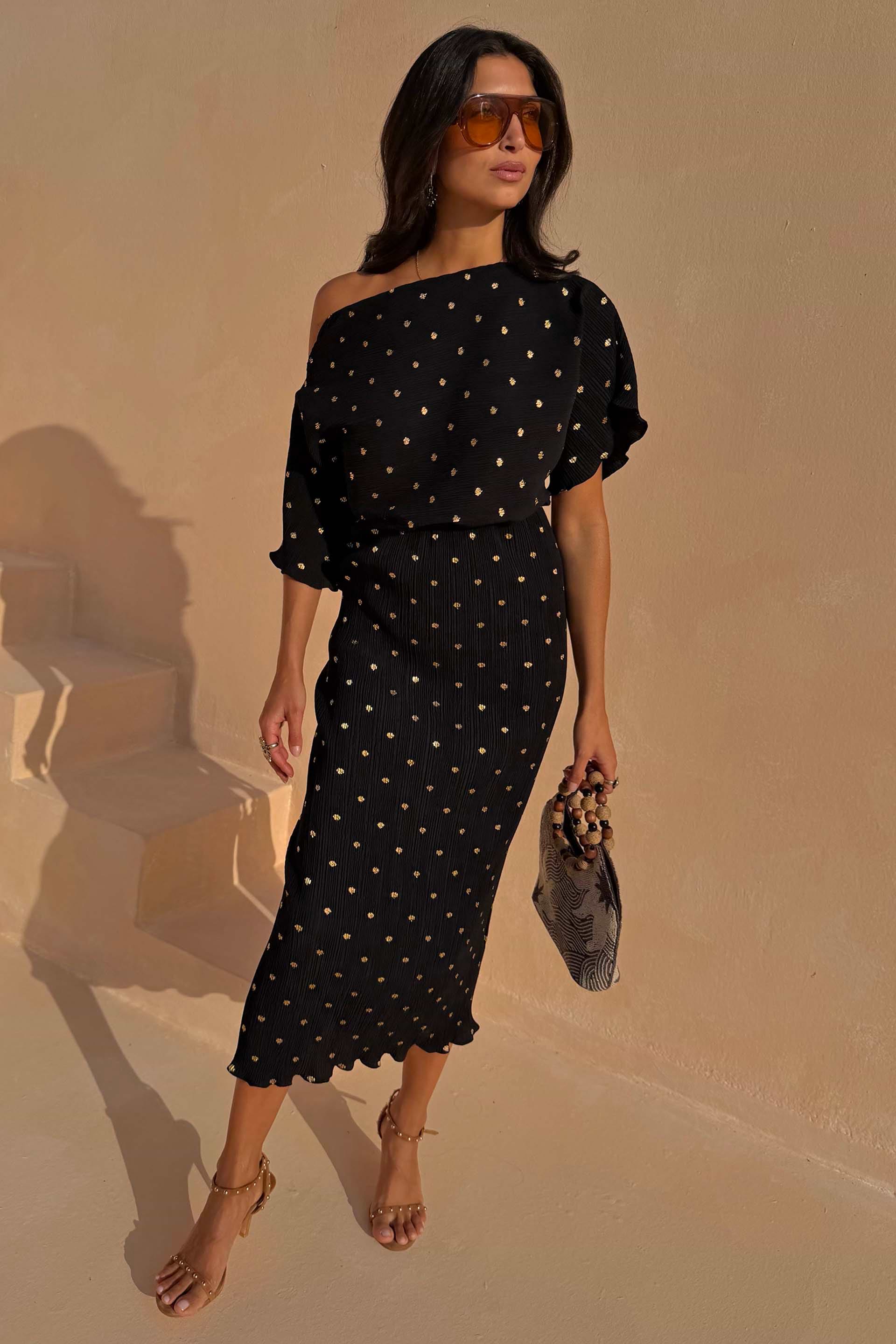 long sleeve dresses for fall Floral Maxi Dress with Long Sleeves - Helena