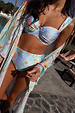 Blue Dreamer Bikini Top