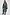 Thumbnail for caption_Model wears Hope Charcoal Changing Robe  in size M