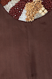 Chocolate Beaded Allegra Dress