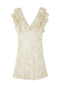 Cream Jacquard Tilda Mini Dress