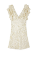 Cream Jacquard Tilda Mini Dress