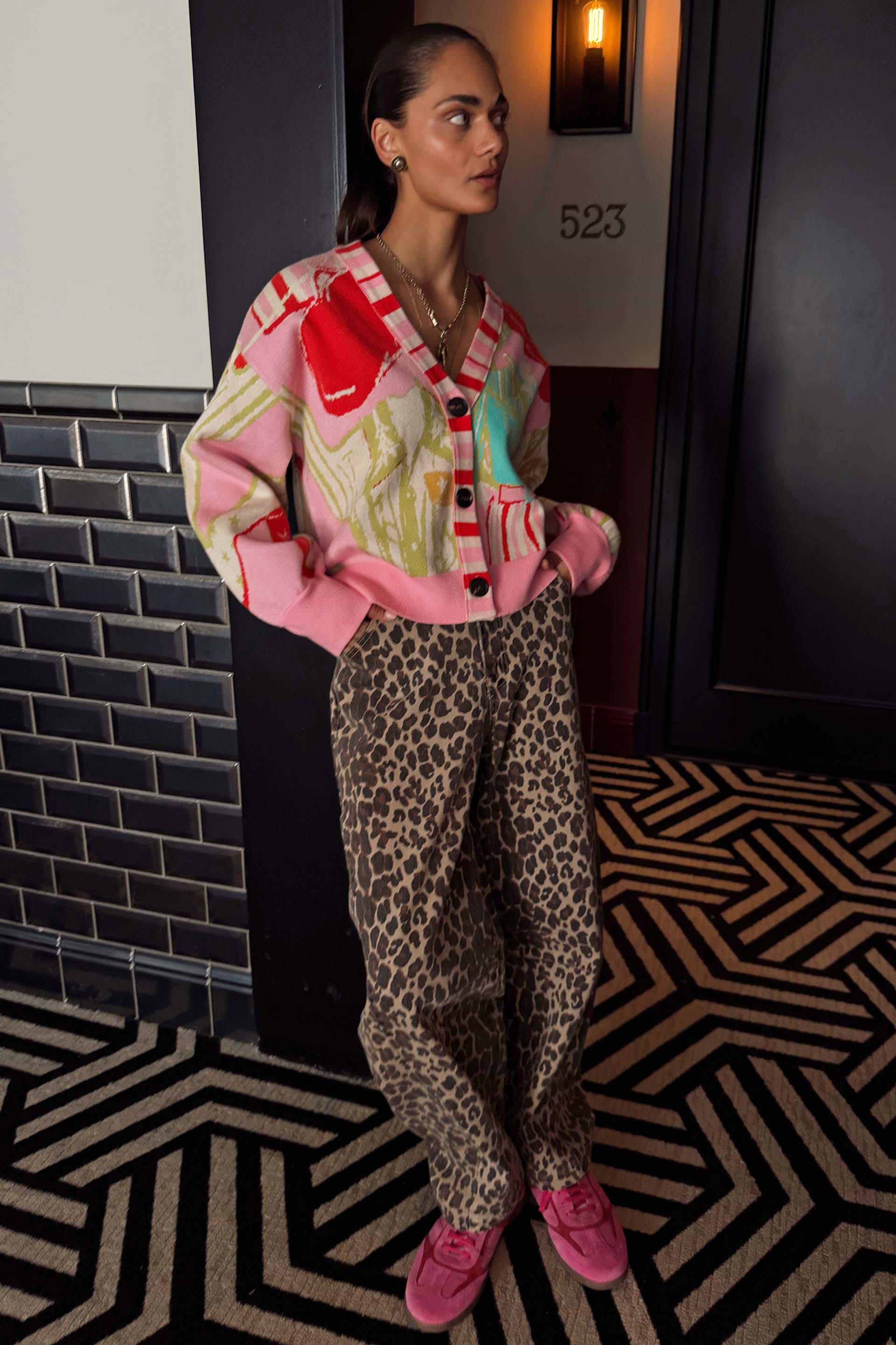Pink Dallas Cardigan Never Fully Dressed Pink Dallas Cardigan Never Fully Dressed