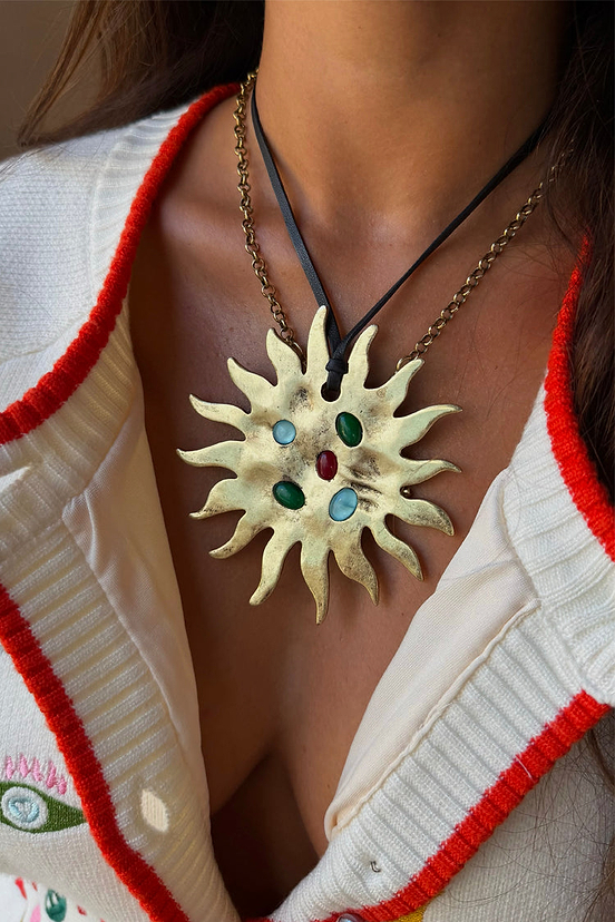 Deloris Sun Necklace