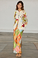 caption_Model wears Multi Enchanted Cardigan in size M