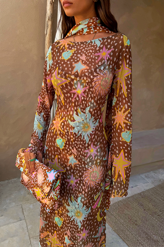 Star Fawn Aria Mesh Dress