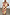 Thumbnail for Top Florence con volant e gonna coordinata con stampa Fruit Stamps colorata su fondo crema.