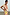 Thumbnail for Top Florence con stampa Fruit Stamps, maniche a volant e lacci laterali in un set coordinato color crema.