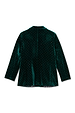 Emerald Velvet Blazer