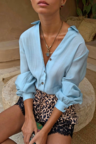 Ice Blue Miley Shirt