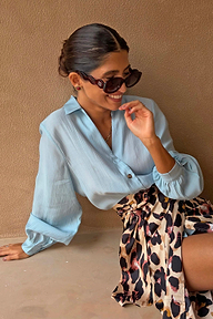 Ice Blue Miley Shirt