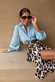 Ice Blue Miley Shirt