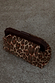 Lucia Leopard Denim Bag