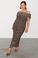 caption_Model wears Leopard Diaz Dress in UK size 18/ US 14