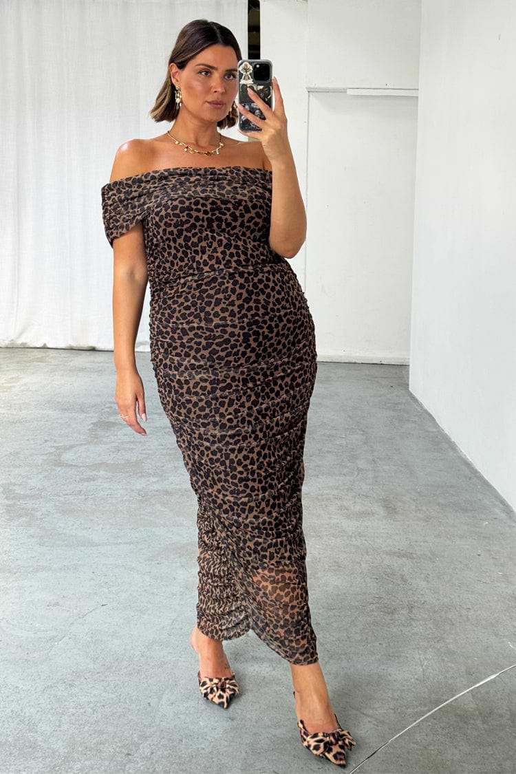 Leopard Diaz Dress – Never Fully Dressed