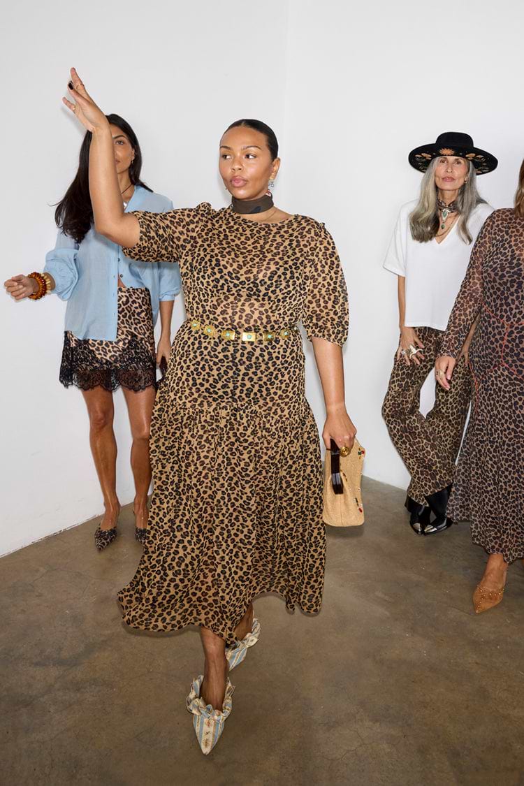 leopard lucia sheer dress Patrice Leopard Printed Silk Charmeuse Dress  Ciao Lucia