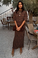Lucia Leopard Tilly Dress Petite