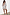 Thumbnail for caption_Model wears White Magnolia Elissa Shorts in UK size 10/ US 6