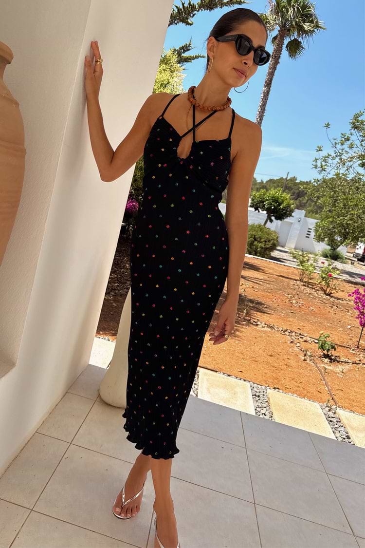 Multi Spot Megan Dress – Never Fully Dressed