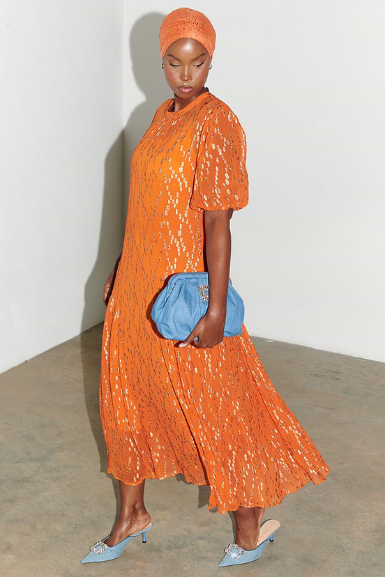 orange never fully dressed dress Never Fully Dressed Orange Lily Dress