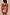 Thumbnail for Pink Fruit Stamps Bandeau Swimsuit