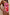 Thumbnail for Pink Fruit Stamps Bandeau Swimsuit