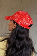 Red Bandana Cap