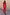 Thumbnail for Red Bandana Remi Dress with Leopard Sleeve
