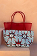 Red Mesh Tote Bag