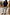 Thumbnail for Navy Knit Jumper Dress with Stripe Cotton Skirt