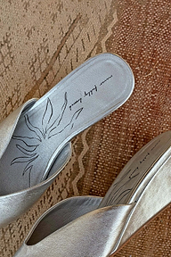 Silver Wedge Mule