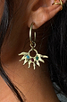 Deloris Sun Hoop Earrings