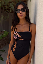 Black Studded Acetate Sunglasses