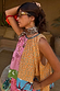 Yellow Tort Wiggle Arm Sunglasses