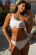 Cream Palma High Waist Bikini Bottom