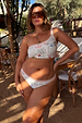 Cream Palma High Waist Bikini Bottom