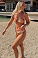Abstract Ruched Bikini Top