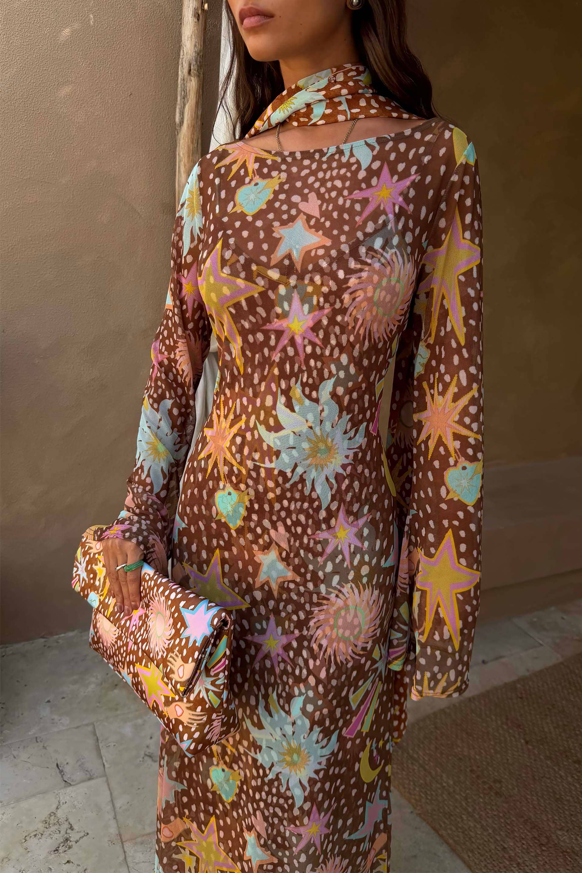 Star Fawn Aria Mesh Dress  Never Fully Dressed
