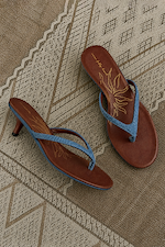Denim Sandal Mule