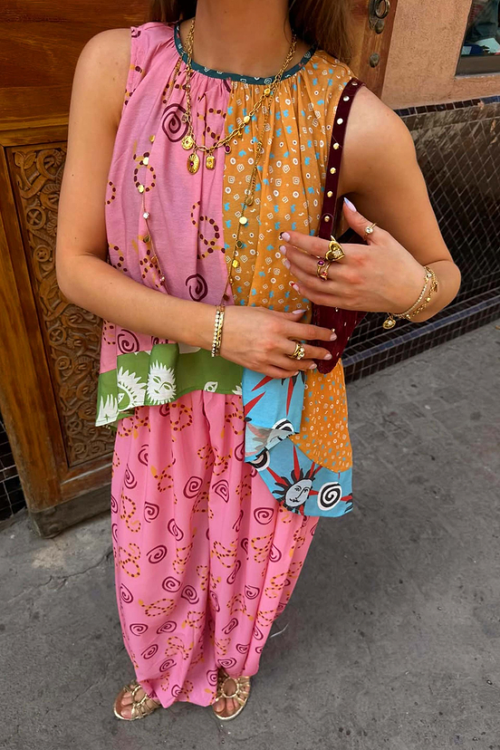 Etta Hankerchief Hem Top