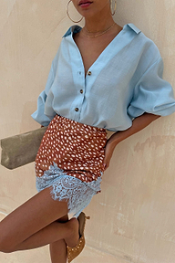 Ice Blue Miley Shirt