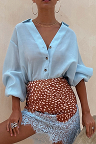 Ice Blue Miley Shirt