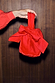 Red Velvet Bow Bag