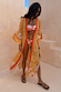 Yellow Sun Kimono with Beading