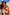 Thumbnail for Orange Sun Bandeau Swimsuit