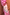 Thumbnail for Bandana panna con stampa Tigress e cuori, indossata come accessorio sopra un outfit rosa coordinato.